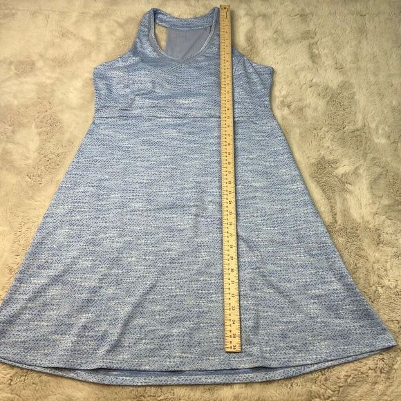 Mondetta Performance Gear Sport Travel Dress Size XL Blue Built in bra Racerback - Picture 9 of 11